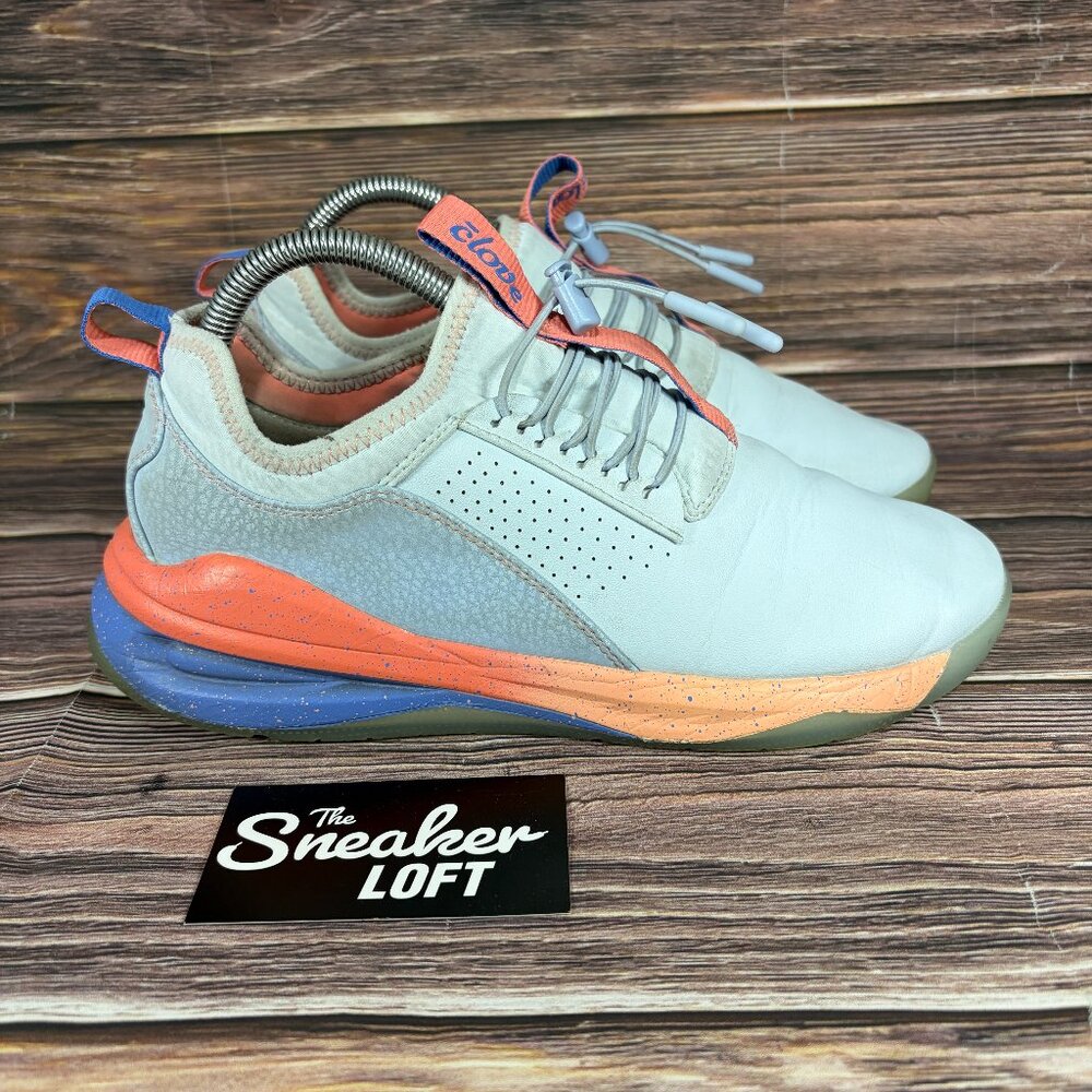 Clove Classic Women's Comfort Nursing Shoes Sky Peach Blue